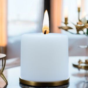 Scented Votive Candles – Pack of 4 | Smokeless & Slow-Burning | Mild Fragrance