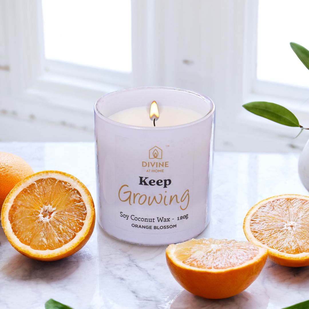 120g Purity Glass Scented Candle – Handcrafted for a Luxurious Experience