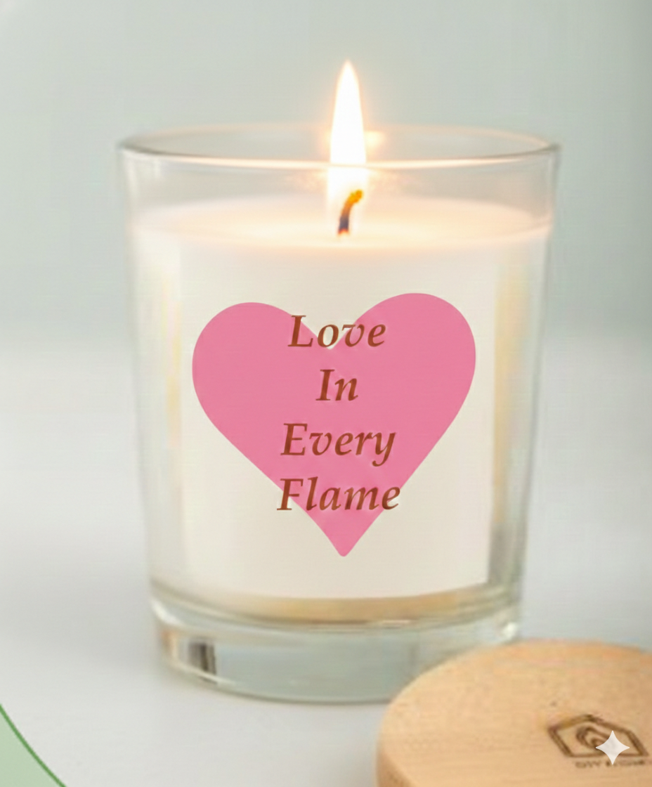 Valentine's Shot Glass Scented Candles