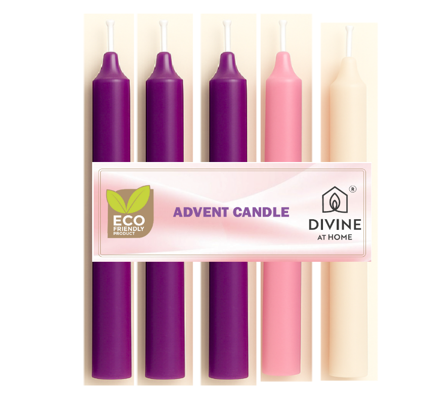 Advent Candles - 5" Altar
