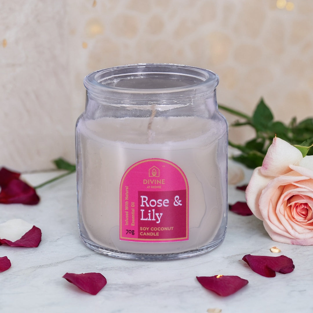 70g Handcrafted Scented Candle – Eco-Friendly & Aromatherapy-Infused