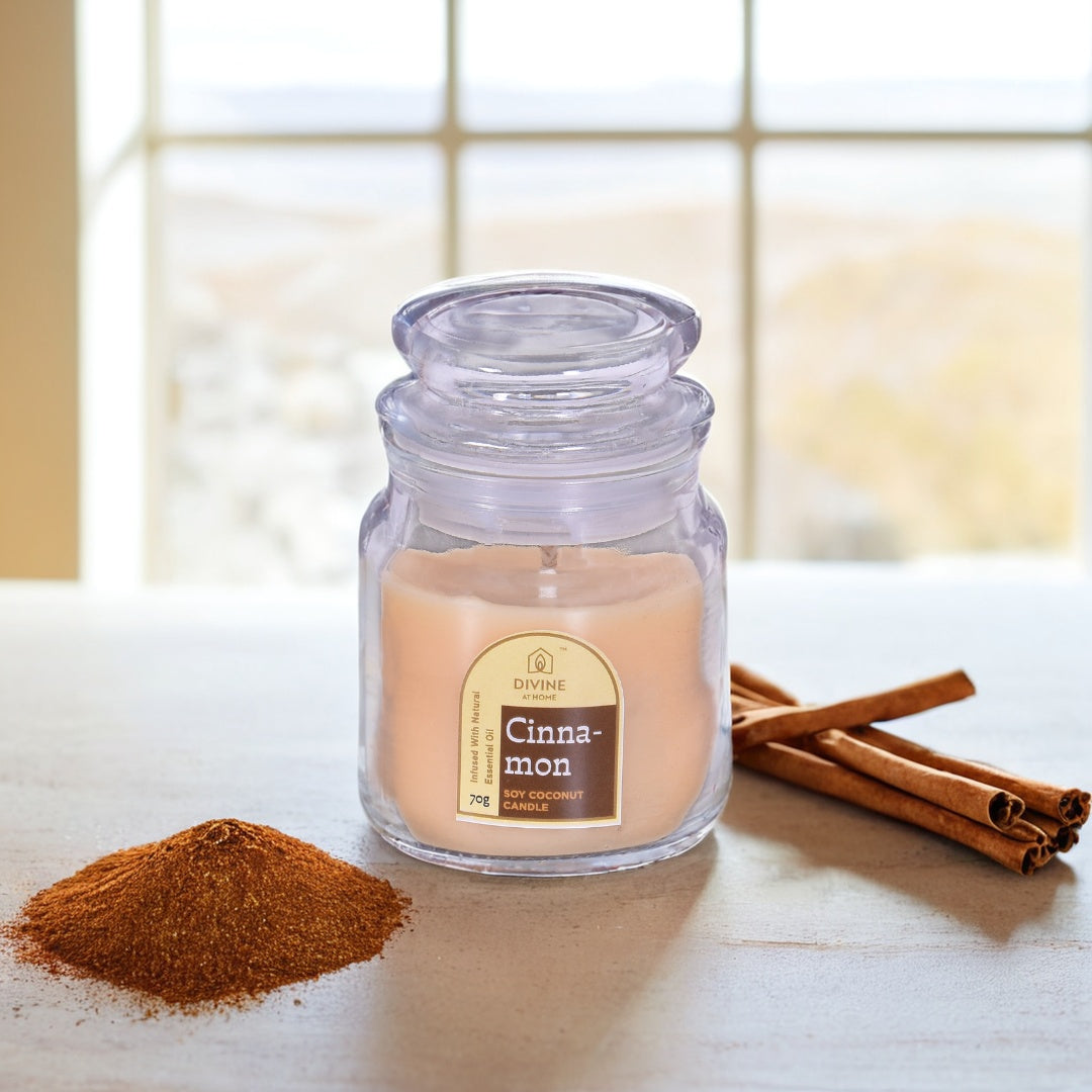 70g Handcrafted Scented Candle – Eco-Friendly & Aromatherapy-Infused