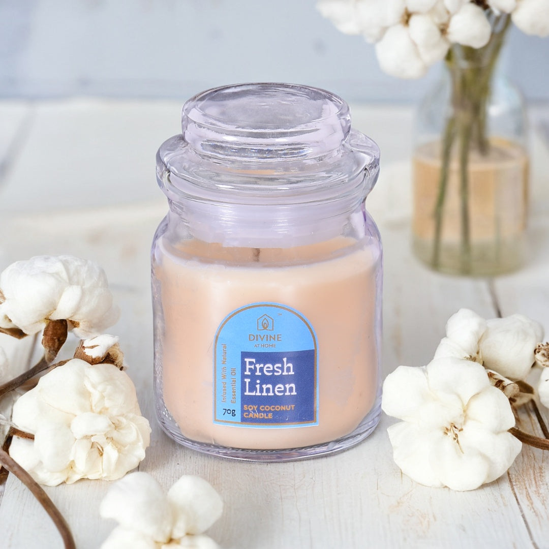 70g Handcrafted Scented Candle – Eco-Friendly & Aromatherapy-Infused