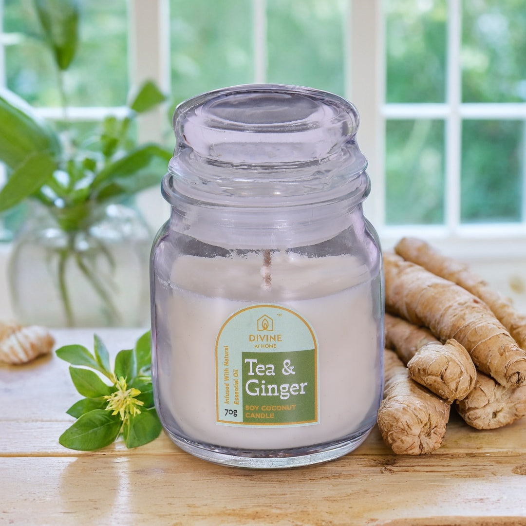 70g Handcrafted Scented Candle – Eco-Friendly & Aromatherapy-Infused