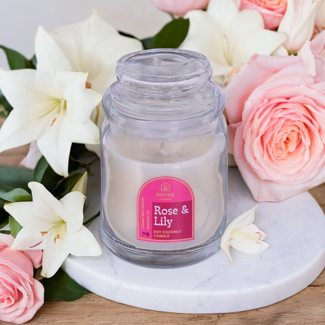 70g Handcrafted Scented Candle – Eco-Friendly & Aromatherapy-Infused
