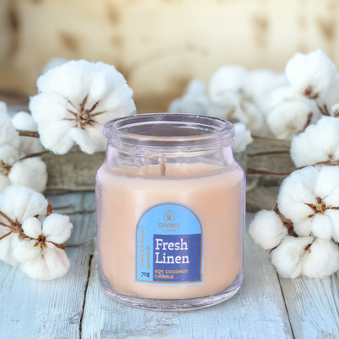 70g Handcrafted Scented Candle – Eco-Friendly & Aromatherapy-Infused