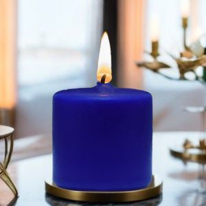 Scented Votive Candles – Pack of 4 | Smokeless & Slow-Burning | Mild Fragrance