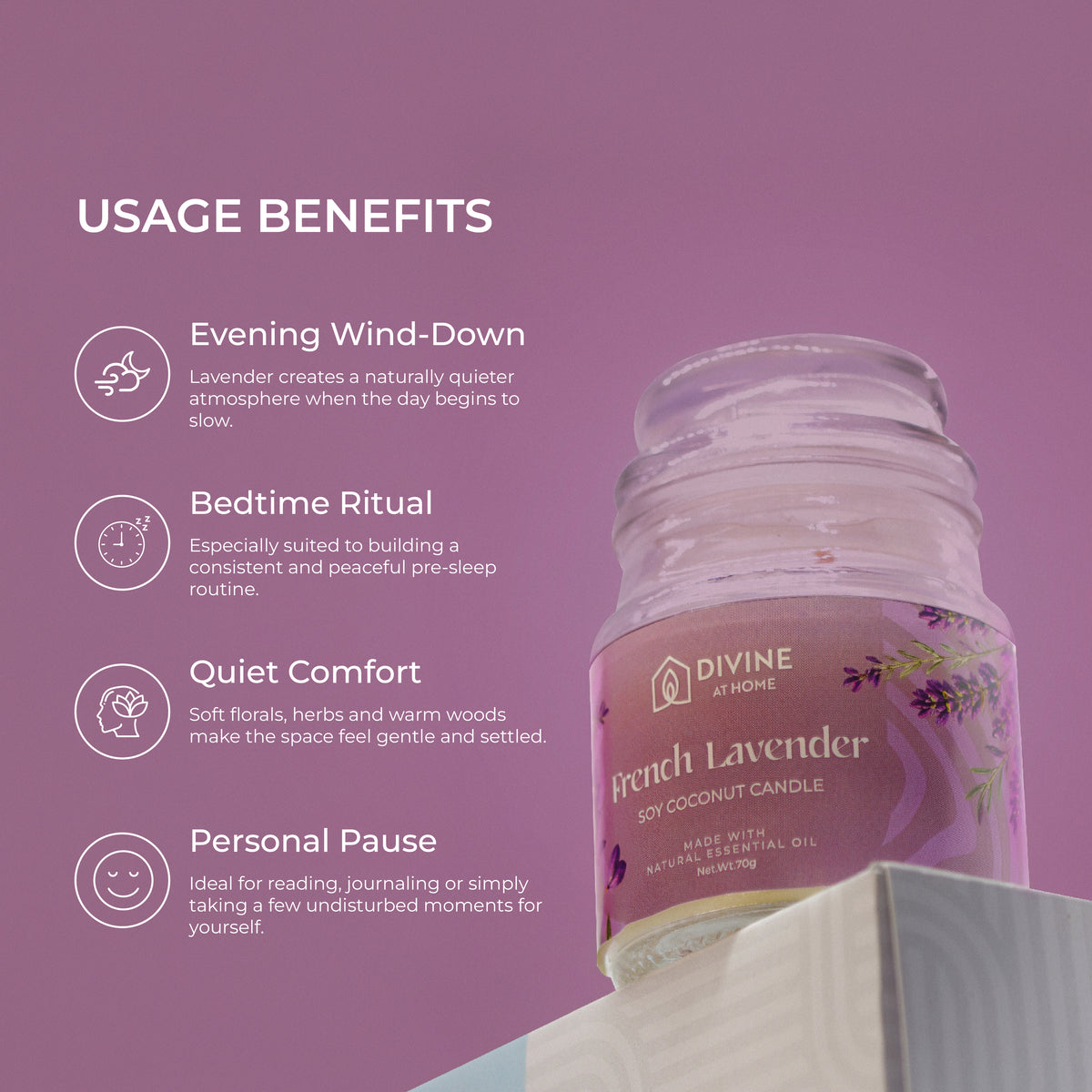 French Lavender - Aromatic Candle