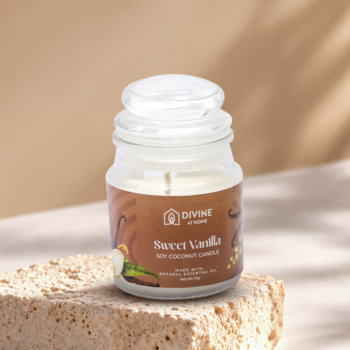 Sweet Vanilla - Aromatic Candle