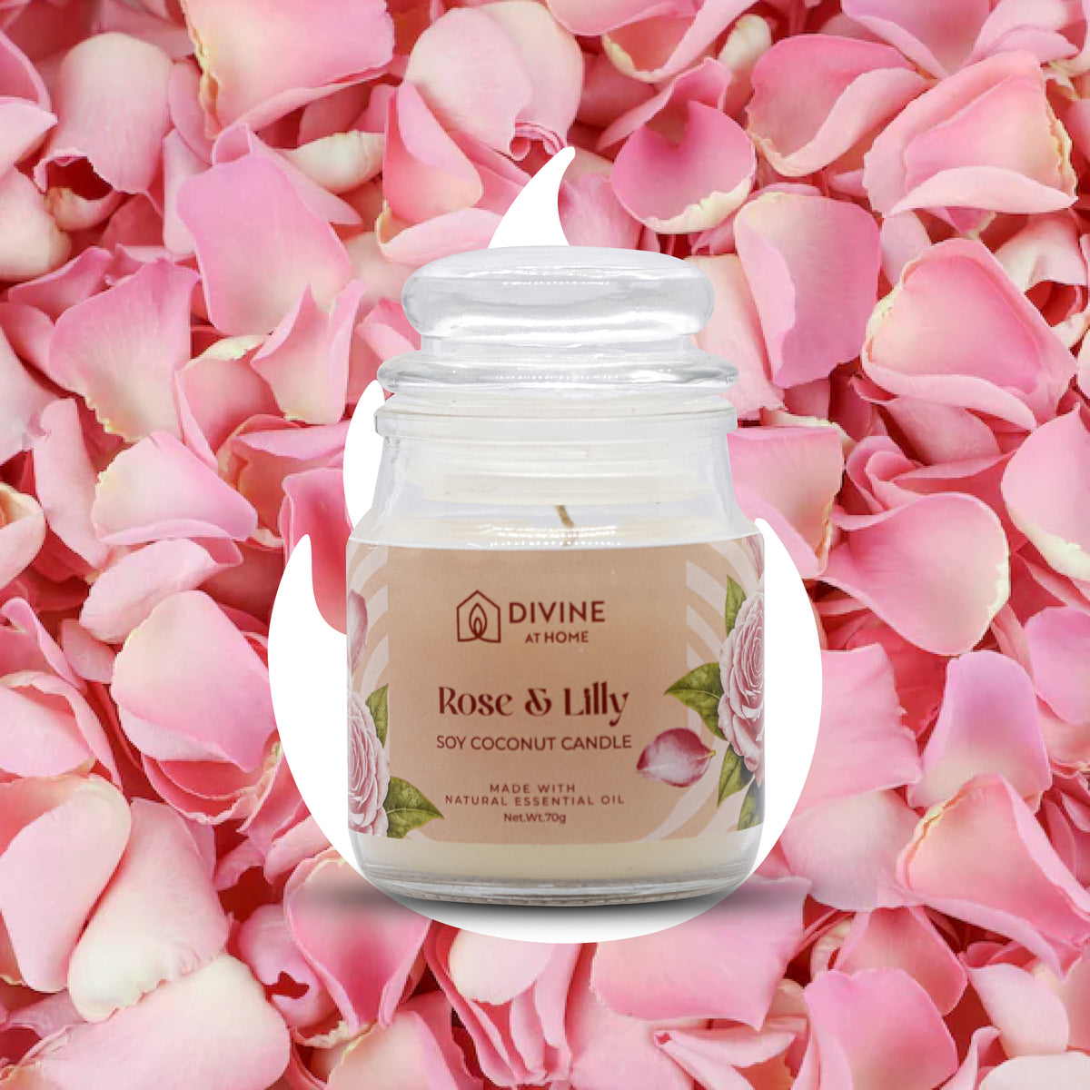 Rose & Lilly - Aromatic Candle