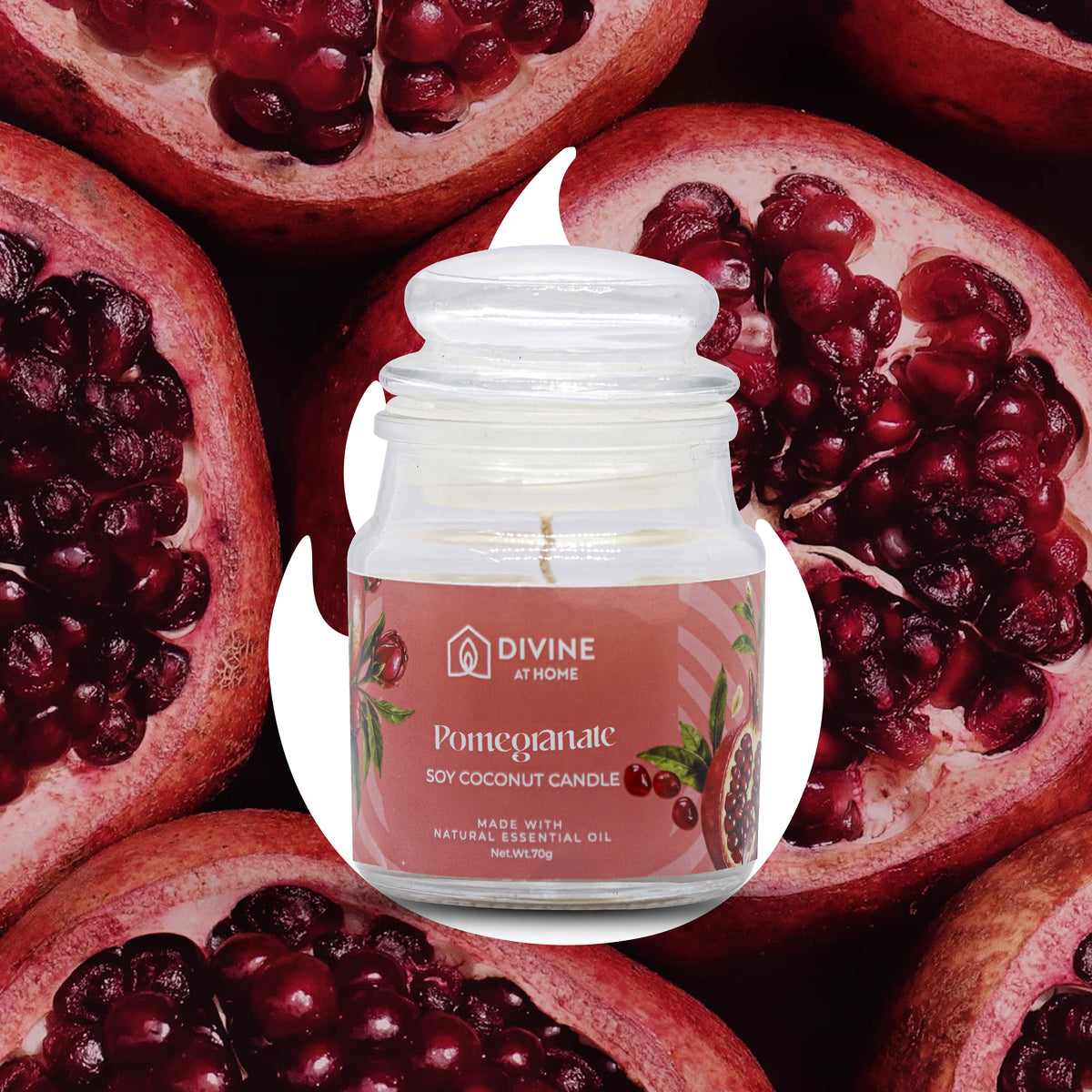 Pomegranate - Aromatic Candle