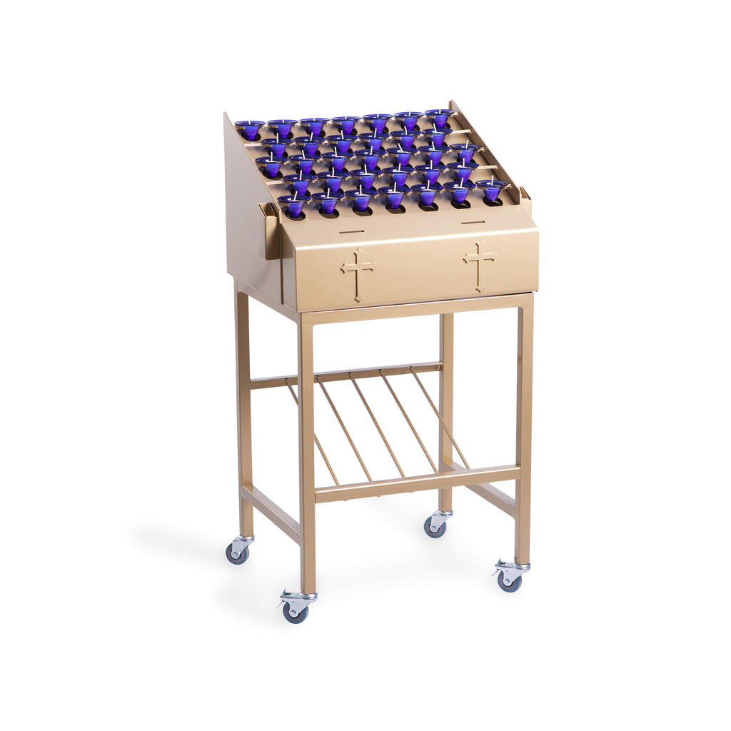 Church Candle System - Blue