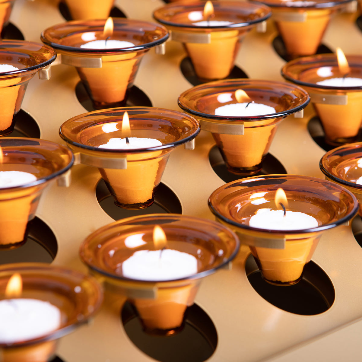 Church Candle System - Yellow
