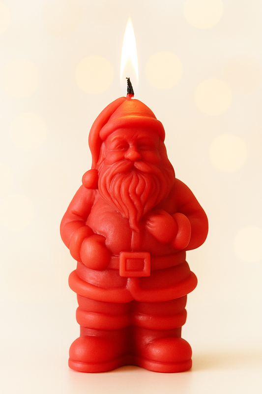 Christmas Santa Candles
