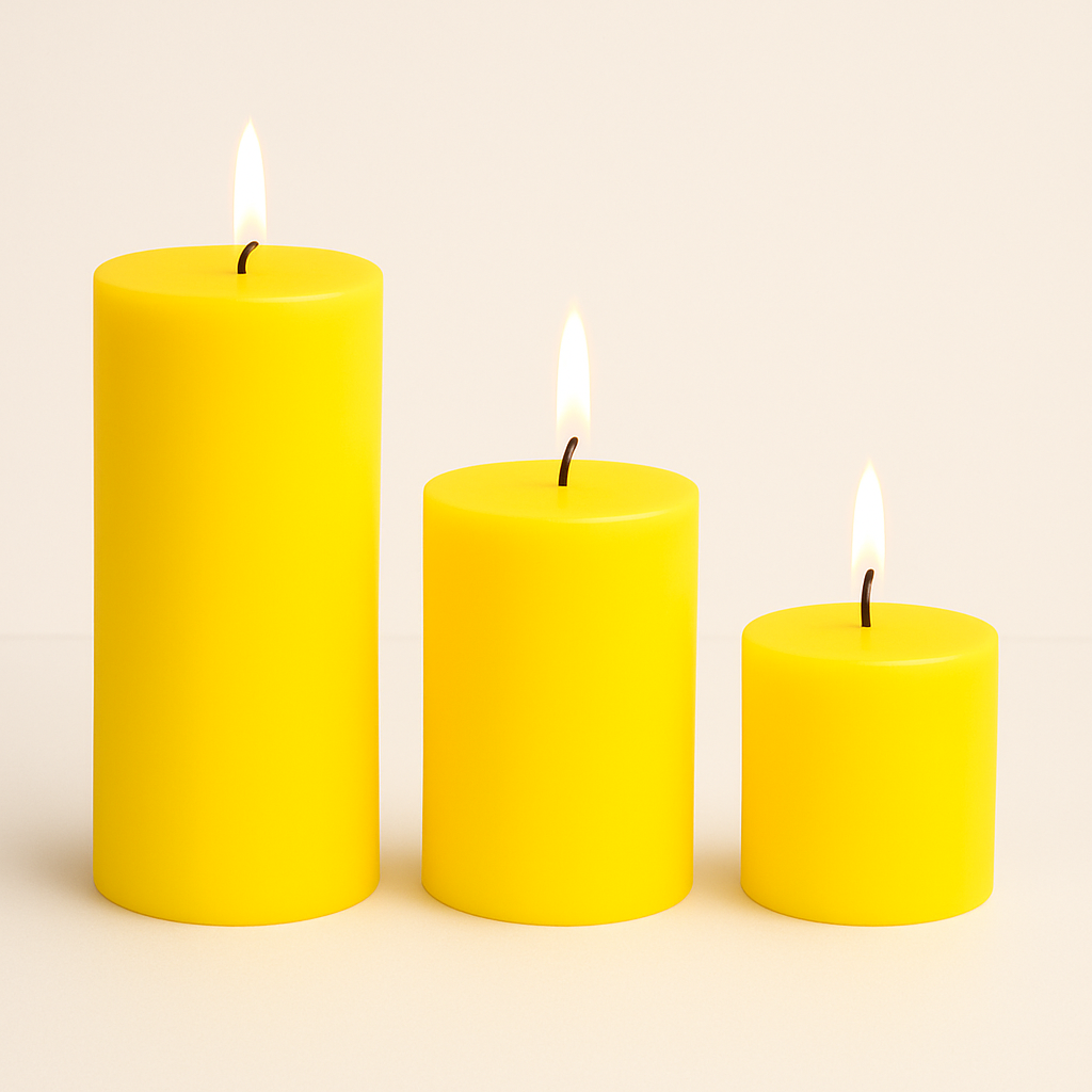 Scented Pillar Candle