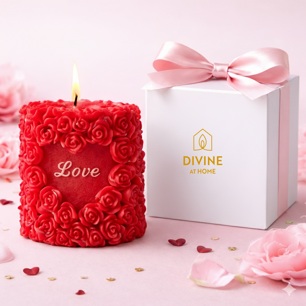 Valentine's Love Scented Candles