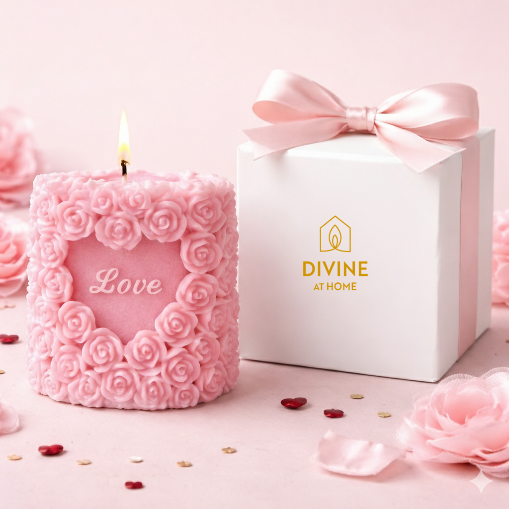 Valentine's Love Scented Candles