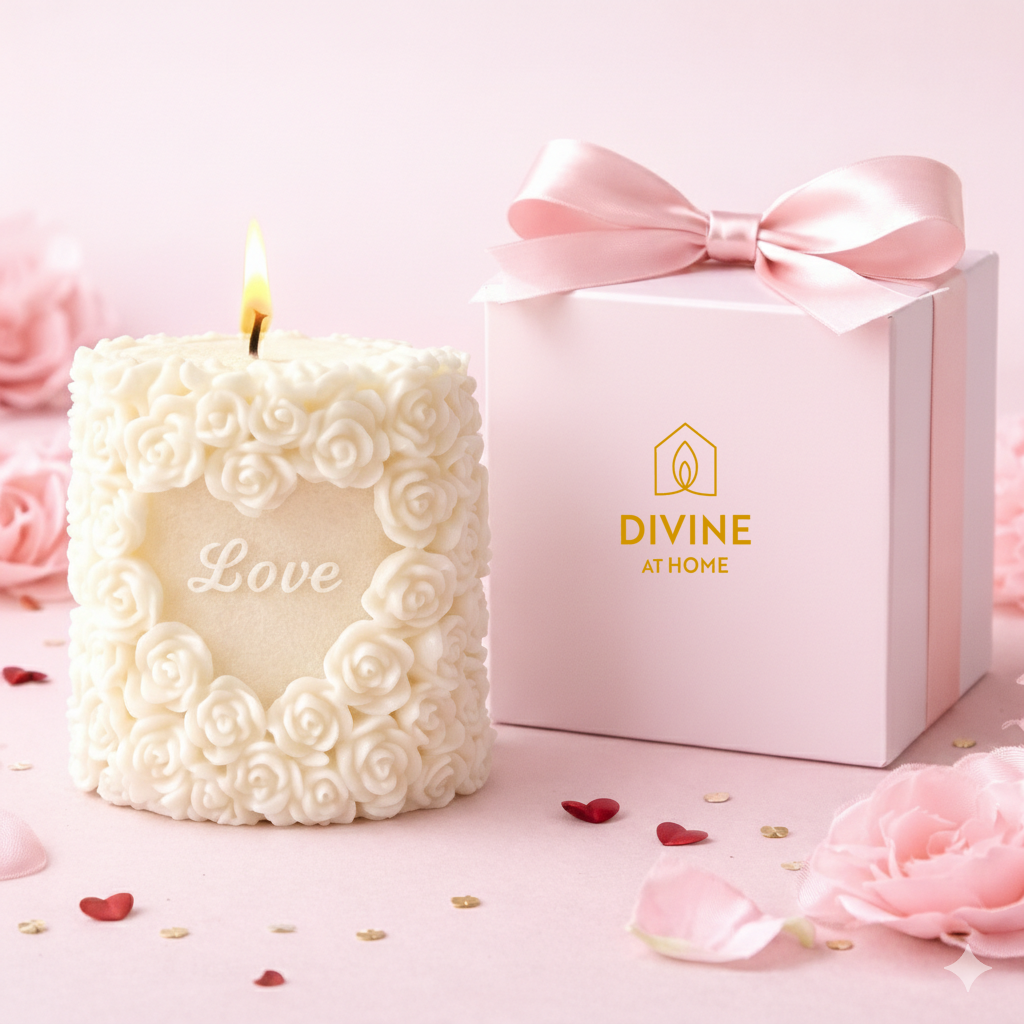Valentine's Love Scented Candles