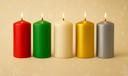 Premium Pillar Candle – Unscented | 2 - Pack | 32 Hours Each