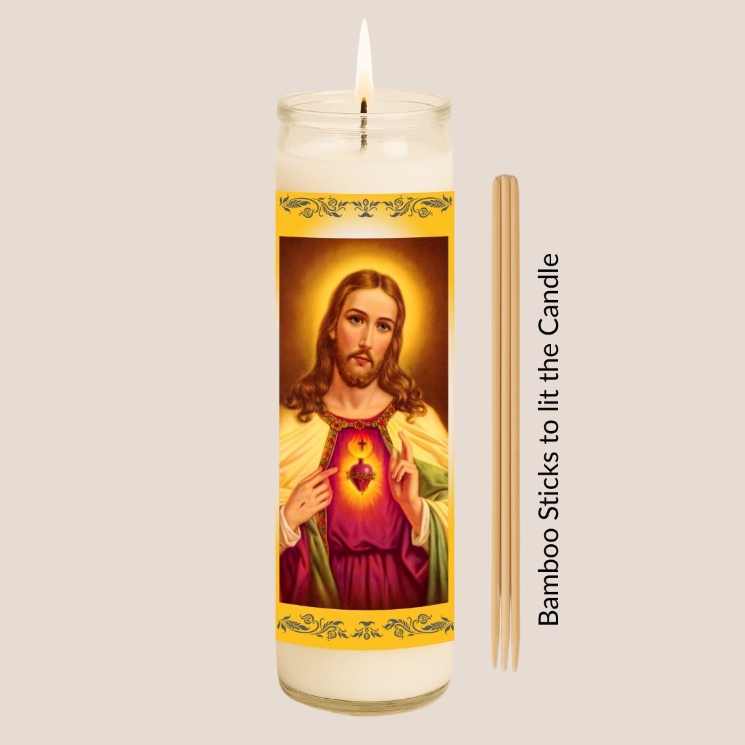 Everyday Candles – Religious Church Candle for Daily Devotion & Ambience
