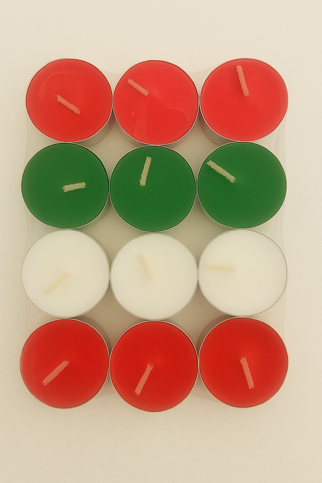 Tea Light Candles – Pack of 12 Candles | Smokeless | Unscented