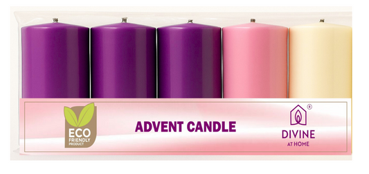 Advent Pillar Candle